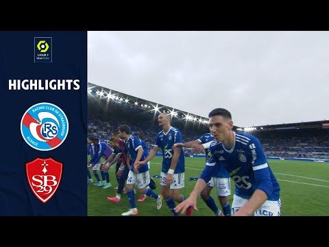 RC STRASBOURG ALSACE - STADE BRESTOIS 29 (3 - 1) - Highlights - (RCSA - SB29) / 2021-2022
