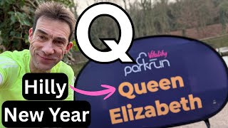 Hilly New Year! Getting my “Q” at Queen Elizabeth parkrun