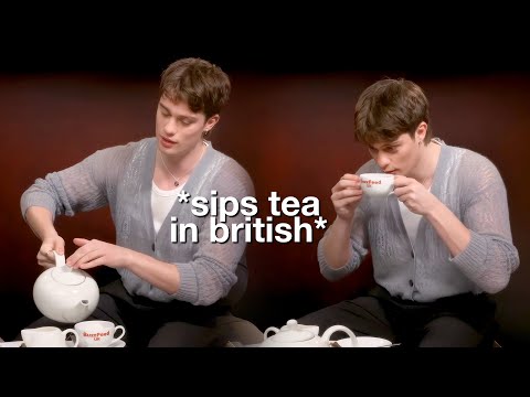Nicholas Galitzine being a british icon for 3 minutes straight