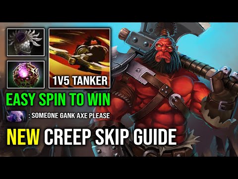NEW 7.32E CREEP SKIP & JUNGLE GUIDE 4Min Vanguard EZ Spin to Win with 1v5 Octarine Core Dota 2