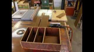 small and simple diy reclaimed wood cabinet.