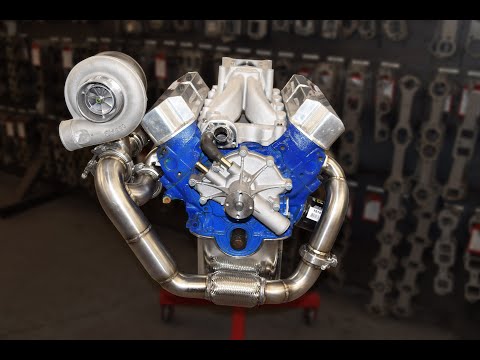 Small Block Ford Single Turbo Header- SHM Inc.