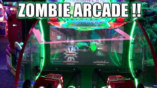 Unique Arcade Cabinet You Need To Try Yourself !  Zombie Outbreak Review