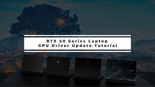 How to update your GPU driver on MSI RTX 50 Series Laptops | MSI India