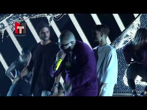 Farruko, Abraham Mateo & Christian Daniel | ENSAYO Latin AMAS 2017 | ModaTotal.TV