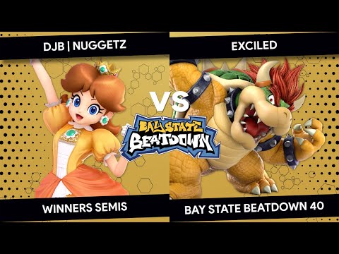 Bay State Beatdown 40 - djb | Nuggetz (Daisy) vs Exciled (Bowser) - Winners Semis