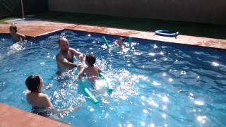 Lanzándome al agua