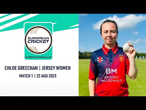POTM: C.Greechan- NED-W vs JEY-W | Highlights | ECI-W Netherlands-Jersey | 22 Aug 2023 | ECI23.112