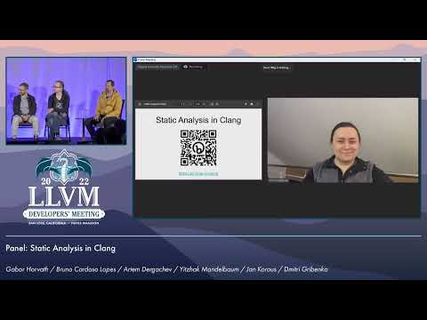 2022 LLVM Dev Mtg: Static Analysis in Clang
