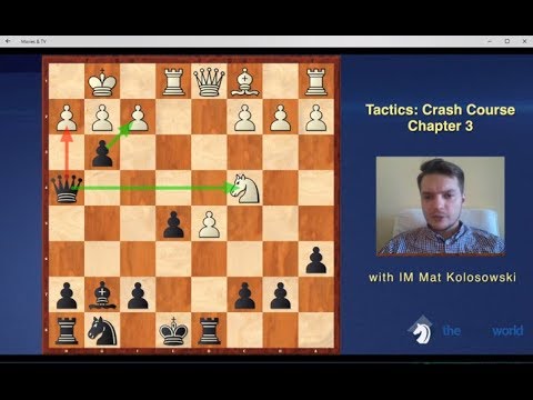 Tactics Crash course with IM Kolosowski - Discovered Attack