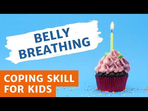 Calming Belly Breathing for Kids - Blowing Candles | Mindfulness