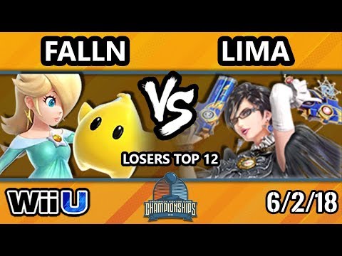 DHATX18 Smash 4 - falln (Rosalina) Vs. ERG | Lima (Bayonetta) - Wii U Losers Top 12