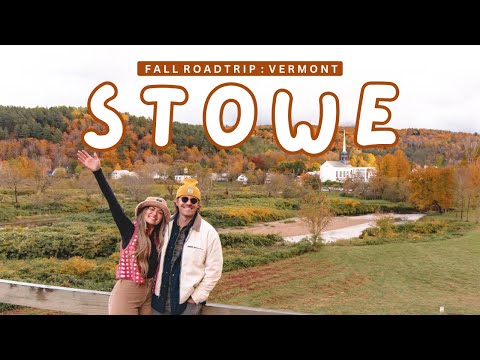 FALL IN STOWE, VERMONT 🍁 🍂 Top Things to Do, Exploring Mad River Valley, & More!