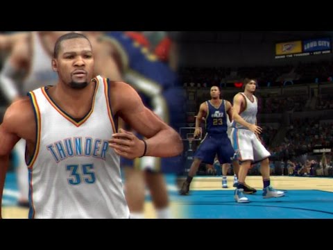 NBA 2K16 My Career Ep.8 - First Career Double Double (Jazz vs Thunder)
