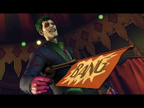 Villain Joker Boss Fight - Batman The Enemy Within (4K 60FPS)