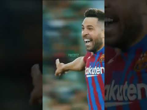 Jordi Alba 🥶 x Dani Alves ✨ | Winning Goal 🥅 | Tiki Taka | #shorts #football #fcbarcelona #xavi #yt