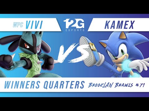 BrookLAN Brawls 71 - WPC | Vivi (Lucario) vs. Kamex (Sonic) - Winners Quarters