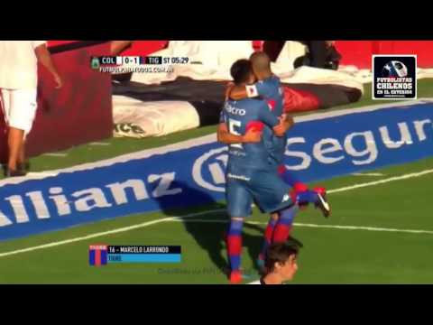 Colón Santa Fe 0-1 Tigre, Gol de Marcelo Larrondo (T)