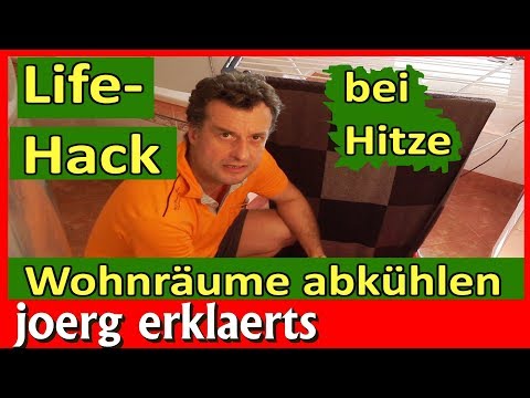 🌞 ♨Hitzewelle 2020   Schlafzimmer Kinderzimmer abkühlen ohne Klimaanlage #202