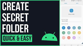 How To Create SECRET FOLDER on Android