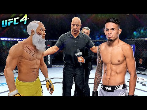 Old Bruce Lee vs. Brandon Royval (EA sports UFC 4)