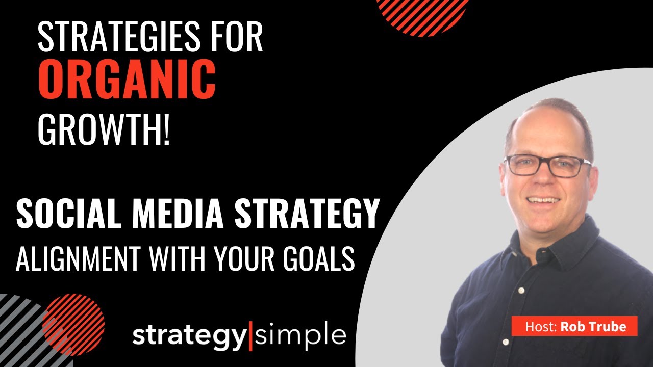 Social Media Strategy - Alignment With Your Goals | Strategy Simple