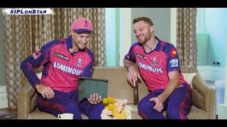 IPL 2023 | Jos Buttler & Joe Root Guess the Baby Rajasthan Royals | Halla Bol!