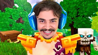 UM OPONENTE PARA O MINECRAFT? MINHA PRIMEIRA VEZ JOGANDO HYTALE!