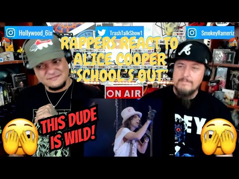 Rappers React To Alice Cooper "School's Out"!!!