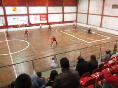 HOQUEI PATINS 2014/2015  / SUB20 / CACO 2 - 3 FISICA / 1ªPARTE