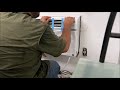 HOW TO install a BIG WINDOW UNIT air conditioner 24,500 BTU AC LG diy