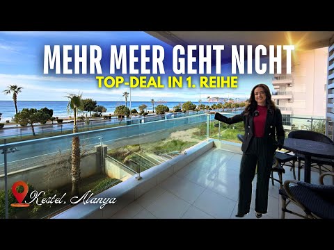 THIS FIRST-ROW APARTMENT WILL SURPRISE YOU | IDEAL SEABY APARTMENT IN ALANYA/KESTEL