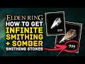 Elden Ring | How to Get INFINITE Smithing Stone & Somber Smithing Stones for Weapon Upgrades!