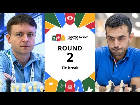 🇮🇱 Maxim Rodshtein – Gabriel Sargissian 🇦🇲 | FIDE World Cup 2025 | Round 2 | Tie-break
