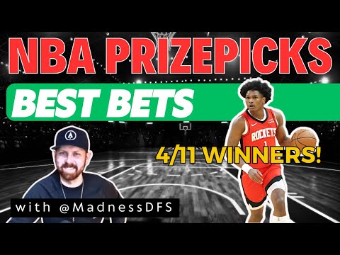 PRIZEPICKS NBA PICKS | THURSDAY 4/11/2024 | NBA PLAYER PROPS | NBA PICKS & BETS TODAY