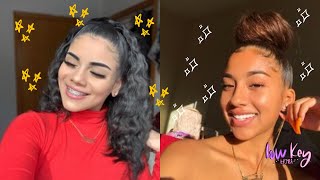 🌸✨Easy Hairstyles for All Curly Hair Types + Edges ✨🌸 | LOW KEY EXTRA EDITION