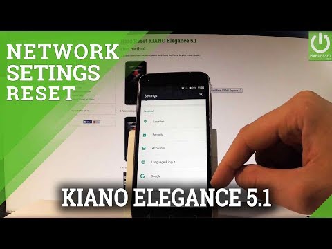 How to Restore Default Network Settings in KIANO Elegance 5.1