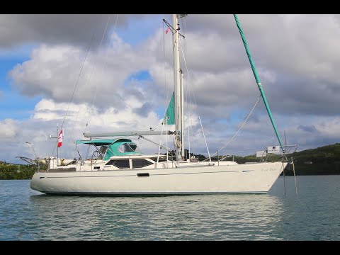 Oyster 45 deck saloon for sale in Antigua