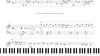 Taikatalvi by Nightwish - Piano Tutorial