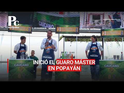 Inició el Guaro Máster en Popayán