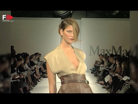 Vintage in Pills MAX MARA Spring 2001 - Fashion Channel