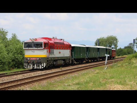 753 109 v Hornej Štubňi pri príležitosti Expres 34 tunelov.