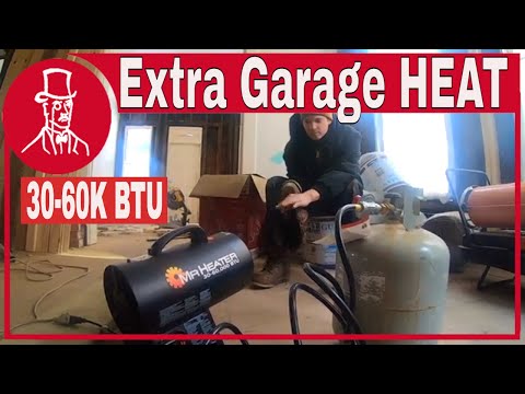 Propane Heater Extra Heat for Garage or Shop: Set Up and Review, Pro's and Cons of Mr Heater