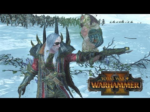 THE ANTI-MAGE - Vampire Coast vs Dark Elves // Total War: Warhammer II Online Battle