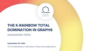 Aleksandra Tepeh, The k rainbow total domination in graphs