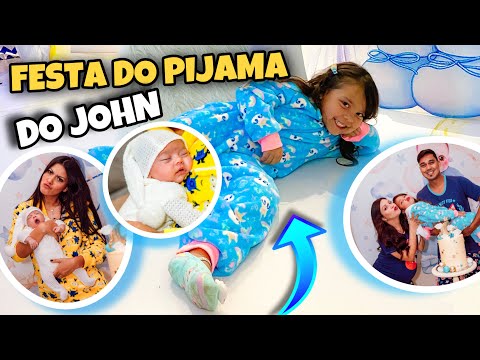 MOSTREI TUDO NO PRIMEIRO MÊSVERSÁRIO DO JOHN! 😱 * OLHA ISSO* ft. Jaqueline Sobrinho