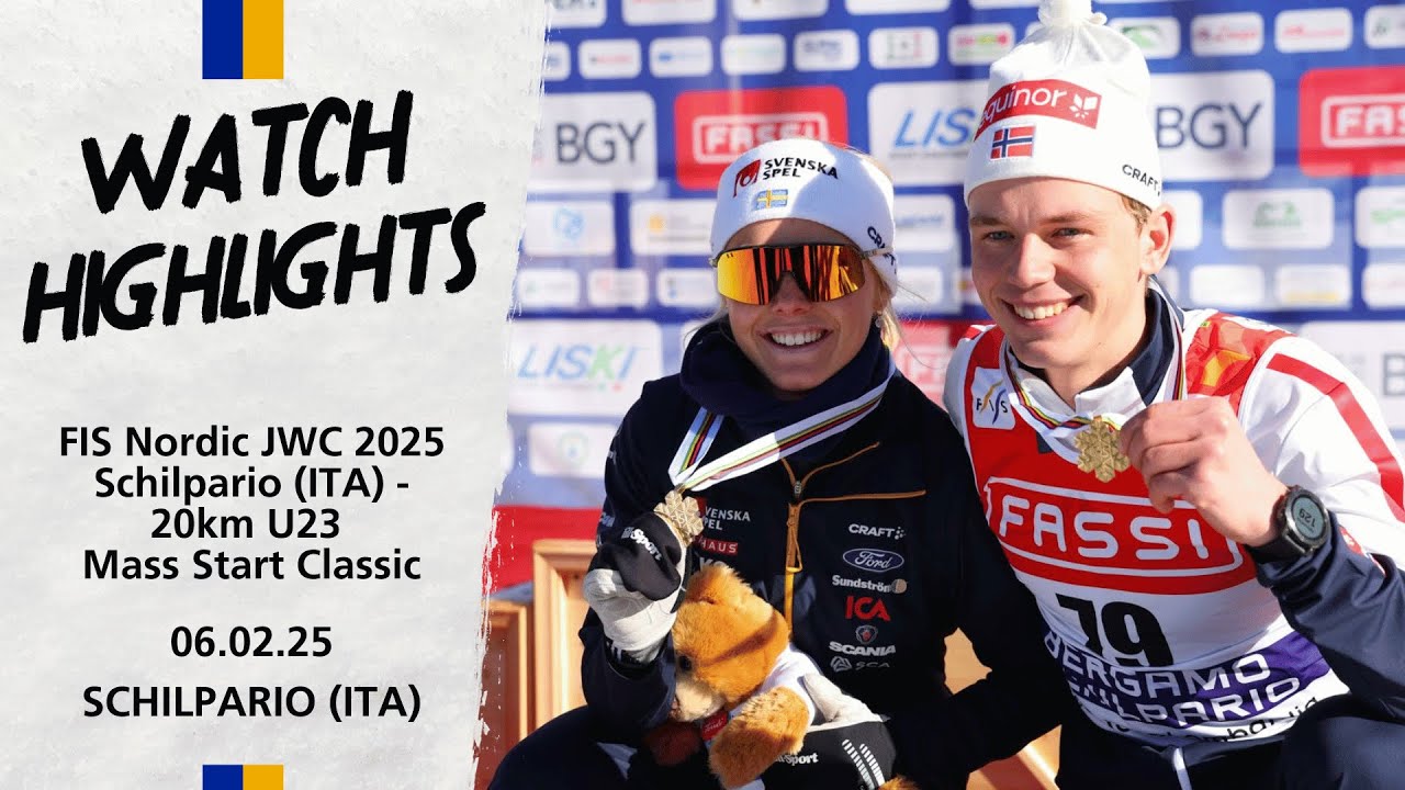 U23 Mass Start Classic Men & Women FIS Nordic - JWC 2025 Schilpario (ITA) | FIS Cross Country