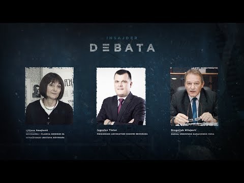 Insajder debata o pravu građana da komentarišu sudske postupke