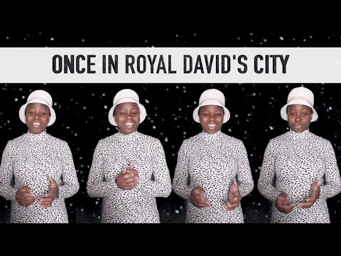 Once In Royal Davids City || SSS 32 with Lyrics || Acapella Quartet || ItunuMusic