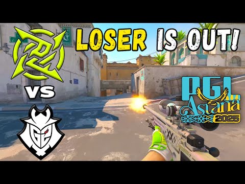 WINNER TO PLAYOFFS! NiP vs G2 – HIGHLIGHTS - PGL Astana 2025 | CS2